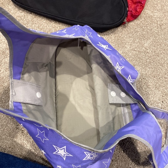 American Girl Doll Authentic‎ Tote Bag Bundle Purple and Red - Picture 3 of 4